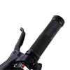 Bicycle Rubber Grips  Aluminum Alloy Bicycle Handle Cover Lock Non-Slip Rubber Double Lock On Locking Bicycle Handlebar Grips