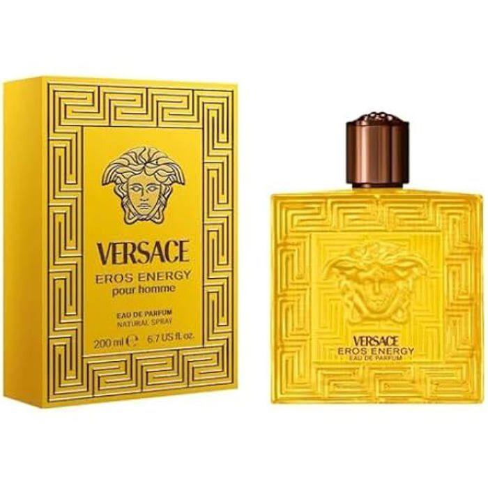 Eau de parfum - VERSACE - EROS ENERGY - 200 ml - Parfum frais - Parfum énergisant