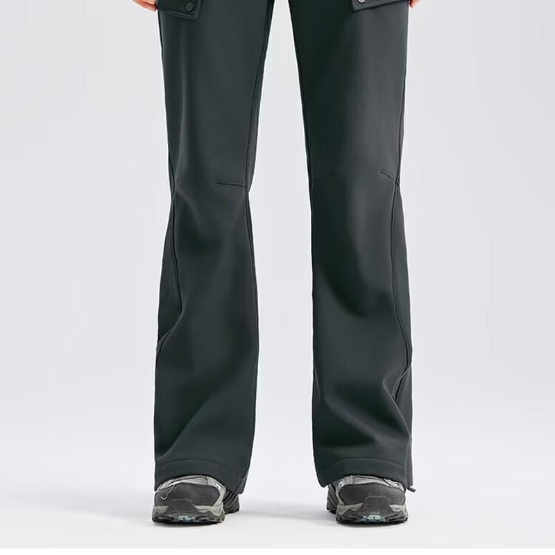Pioneer Camp Women s Fleece Lined Flared Softshell Pants L