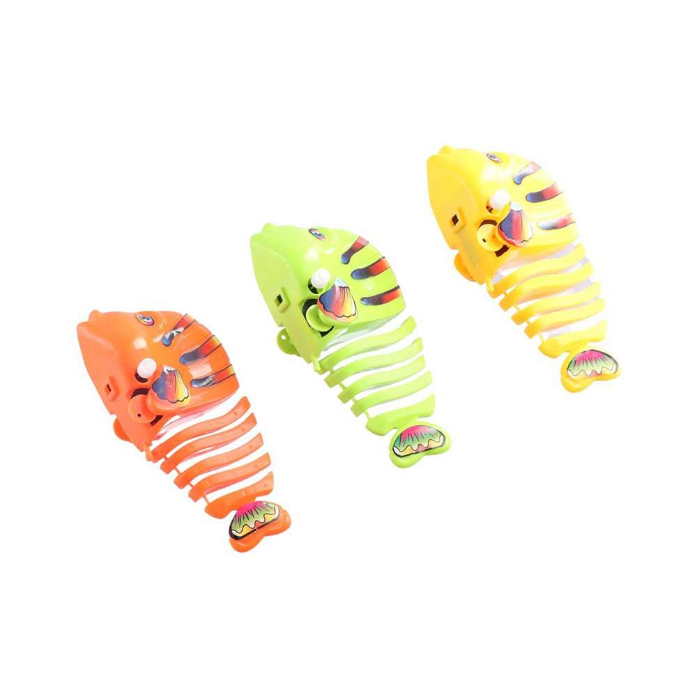 Birthday Gift Pet Cat Toys Windup Fish Toys Windup Swinging Fish On The Chain Clockwork Fish Toy