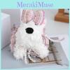 White Highland West Terrier Dress Keychain Dog Plush Toy Decoration Pendant