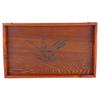 Large Wood Serving Tea Water Drinks Tray Wooden Breakfast Tea Serving Tray With Handle