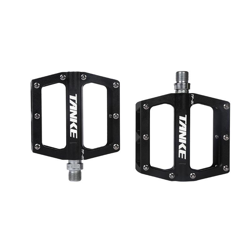 bicycle pedals TANKE TP-20 ultralight aluminum alloy colorful hollow anti-skid bearing mountain bike accessories MTB foot pedals