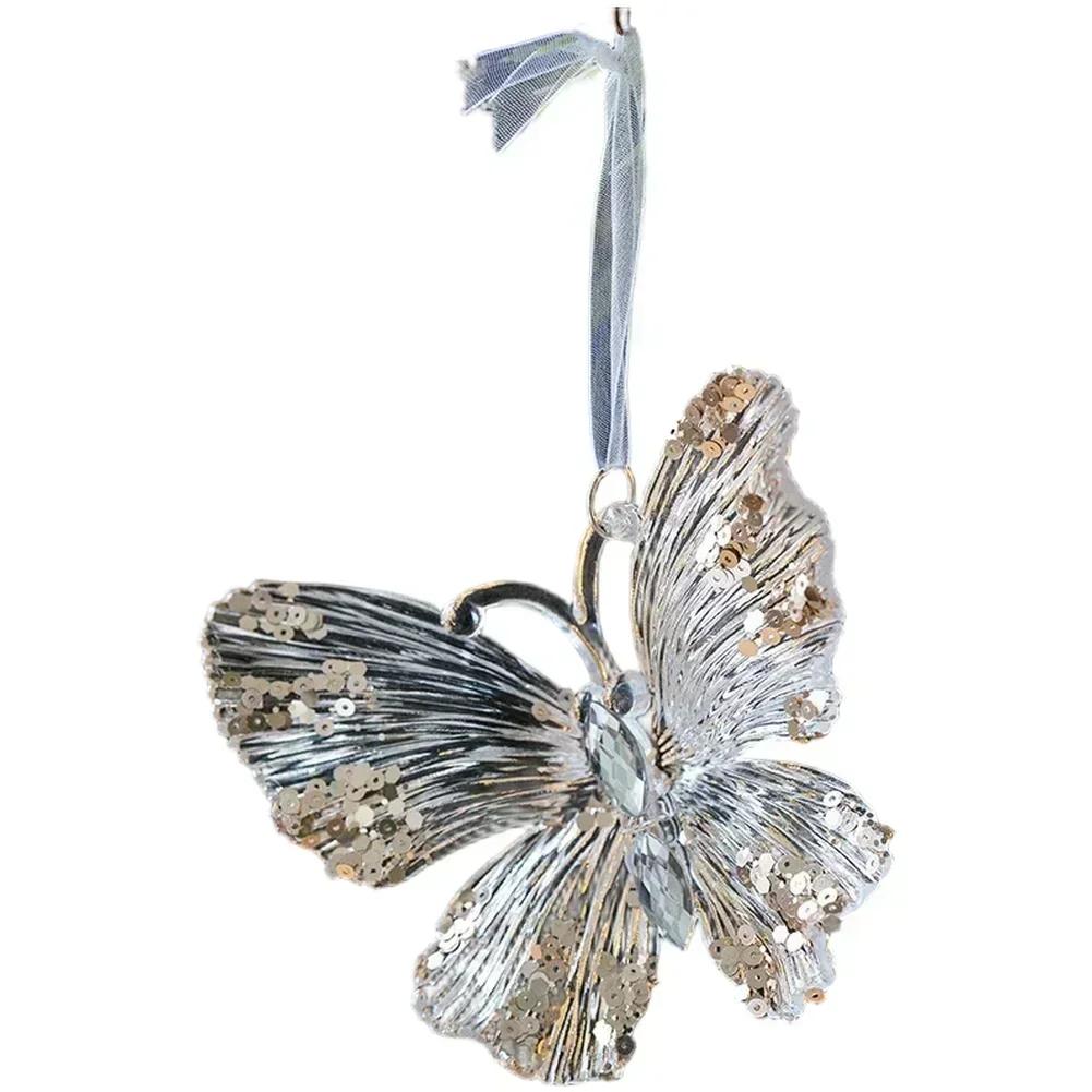 Christmas Pendant Acrylic Decorations Assorted Decorative Shapes Contemporary Style Lightweight Acrylic Material