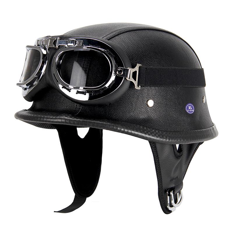 Retro Harley stila motocikla un skrejriteņa
