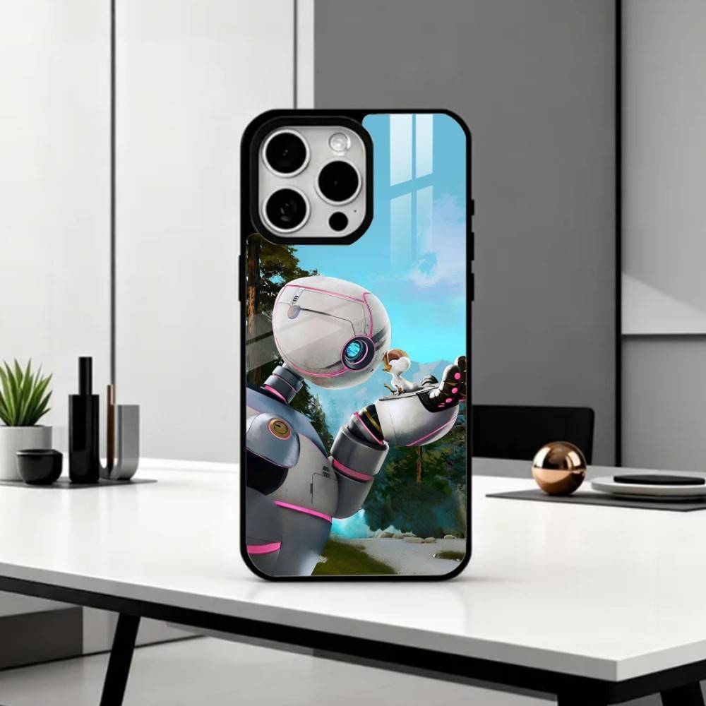Cozy The W-Wild Robot Phone Case For iPhone17,16,15,14,13,12,11 Plus,Pro Max Magnetic For Magsafe Wireless Charging