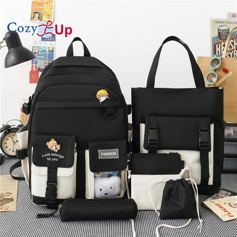 Комбинированный рюкзак для студентов колледжа — фото 8