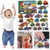Dinosaur Cars Advent Calendar 2025 Pull Back Cars Set Christmas Advent Calendar Xmas Countdown Calendar for Boys Kids
