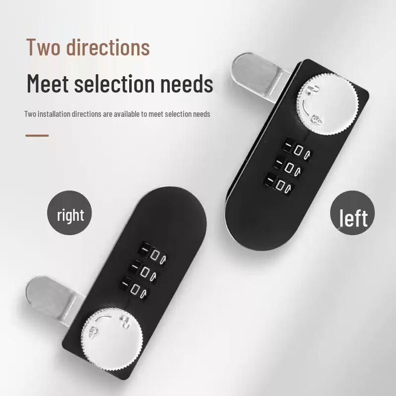 Rongyu Metal Drawer Combination Lock with Key
