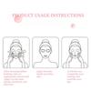 30 Pieces/Box, Peach Sleeping Mask, Contains Niacinamide, Stretchable Mask, Hydrating and Non-Greasy, Moisturizing, Replenishes Skin Moisture,Portable