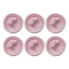 Lot de 6 Bouchons de Rechange en Silicone Pour Owala Sway 30oz 40oz Modèles Compatibles, Joint d'Étanchéité pour Couvercle, Gris Cyan Rose