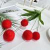 Ball Flower Wedding With Soft Flocking For Photography Studio And Home Decor Use