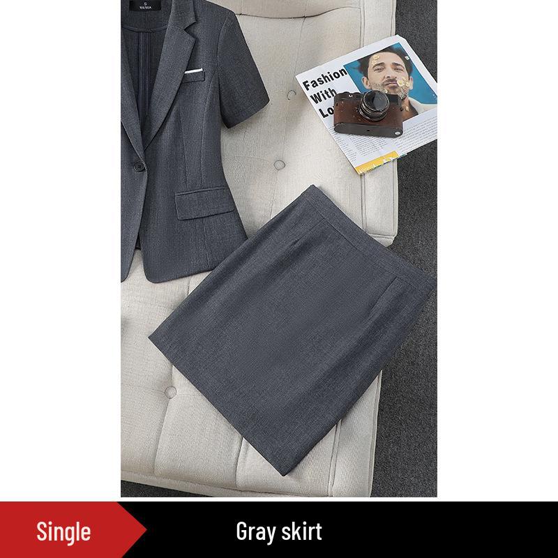 Women's Professional Suit Set: Formal Workwear for Interviews and Business Settings