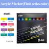 STA  Acrylic Marker Pen Waterproof mMulticolour Set For Stone Glass Metal Fabric Canvas Art School Student Supplies For Artist