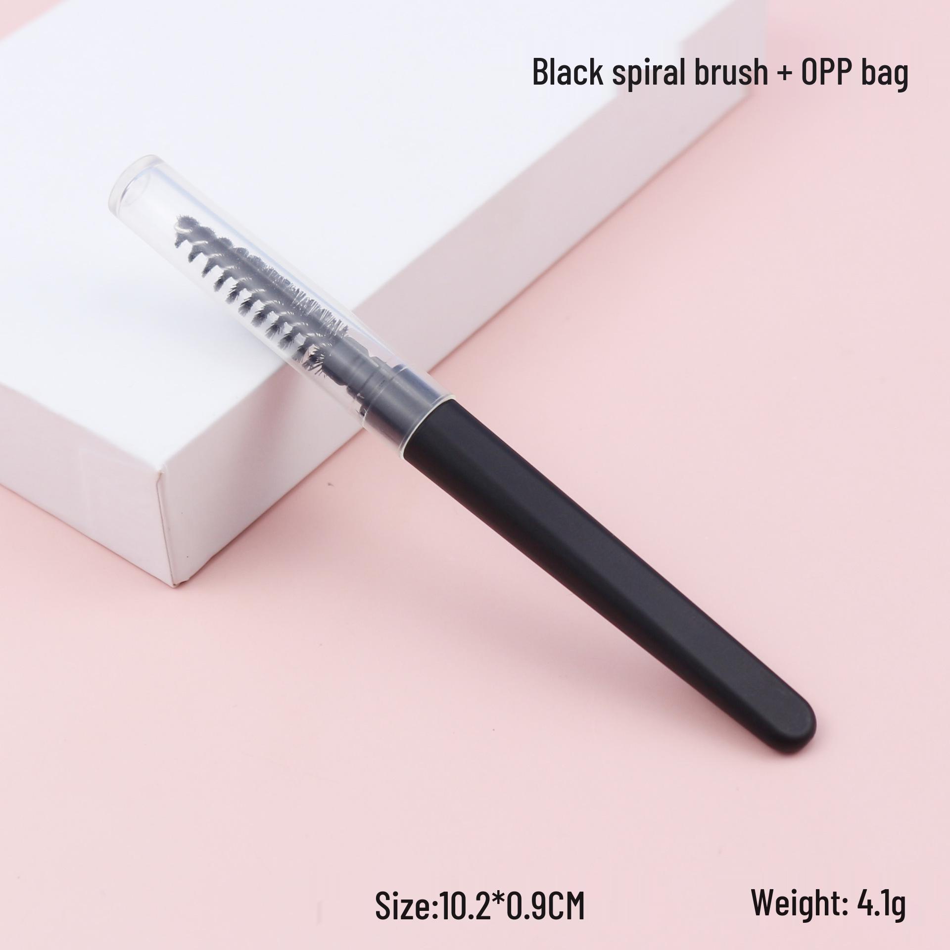 

Компактная двусторонняя кисть для бровей и ресниц с защитным чехлом