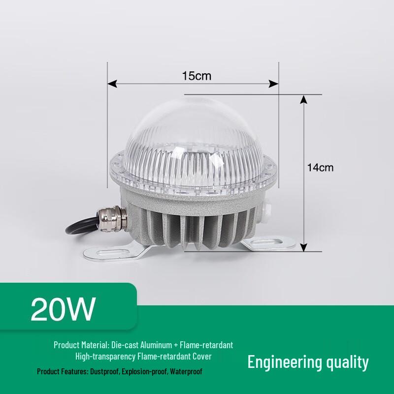 NuFeng 20W LED Explosion-Proof Ceiling Light
