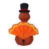 Thanksgiving Inflatable Turkey Outdoor Yard Decoration with LED Lights for Holiday Party