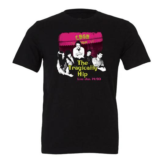 The Tragically Hip Unisex Cotton Black T-Shirt All Sizes CO378 Unisex T-Shirt XL