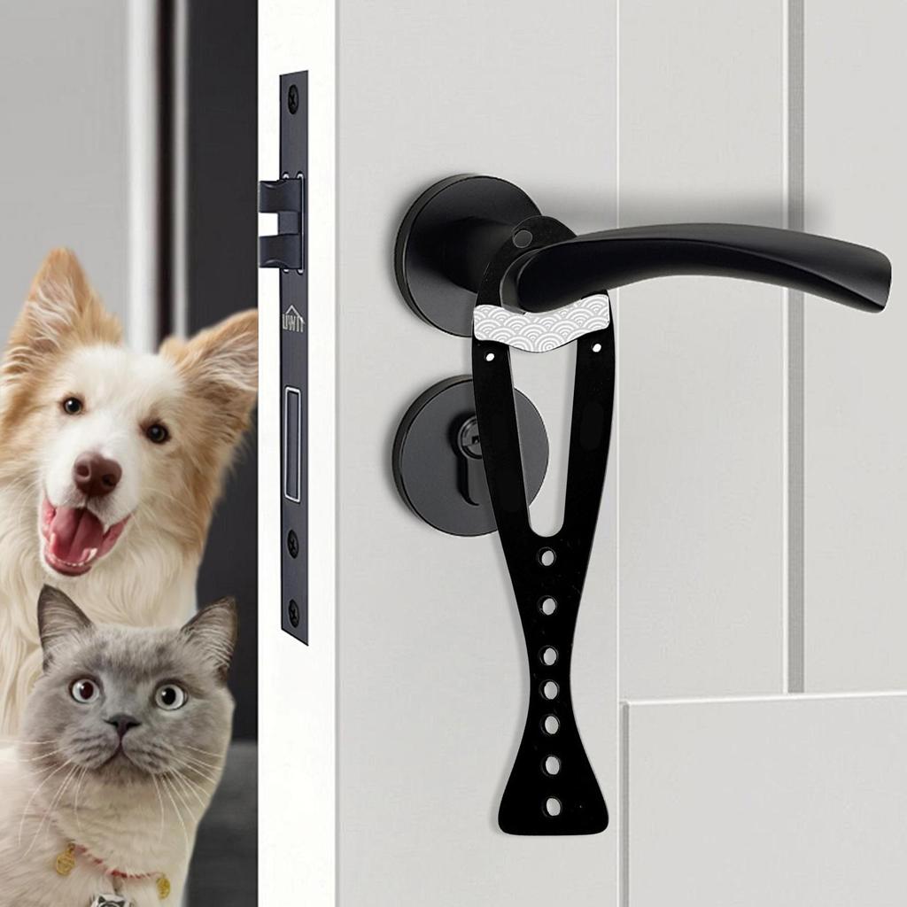 Door Opener For Cats Adjustable Stop Latch Door Prop To Keep Door Open For Living Room Bedroom Balcony Study Apartment Home