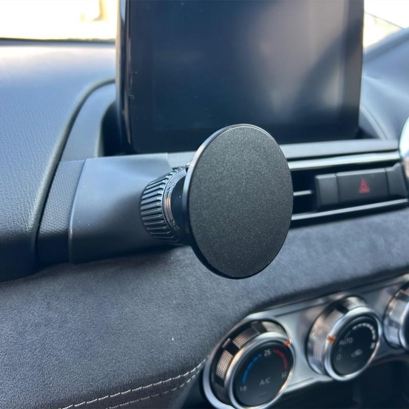 Magnetic Car Phone Holder Mount For Mazda MX5 Roadster ND 2016-2025 Central Control Air Vent