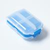 Eco-friendly Folding Mini Pill Box: Moisture & Damp Proof, Compact & Portable Carry-on.