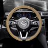8DNappa leather Car Steering Wheel Cover For Mazda CX-30 CX30      2024 Non-Slip Washable Auto Accessories