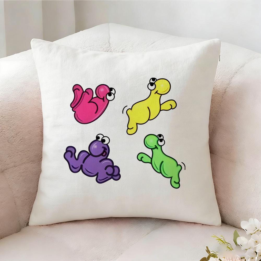 Nerds Gummy C-ClustersS Pillow Case Pillowcase, Double-sided Printed, Sofa Cushion, Bedroom Headboard Pillow