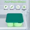 1pc/Ice Tray for Rolling Cups, New Silicone Ice Maker, for Making 4 Covered and Fridge Hollow Cylindrical Ice Molds