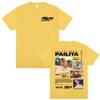 Rapper Pailita Music Album 2026 Tour Graphic Tshirt Men Women Fashion Gothic Summer T Shirts 100 Cotton Short Sleeve T Shirt