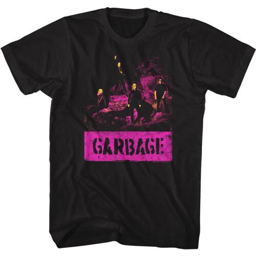 Garbage Grunge T-Shirt - Black Unisex T-Shirt XXXL