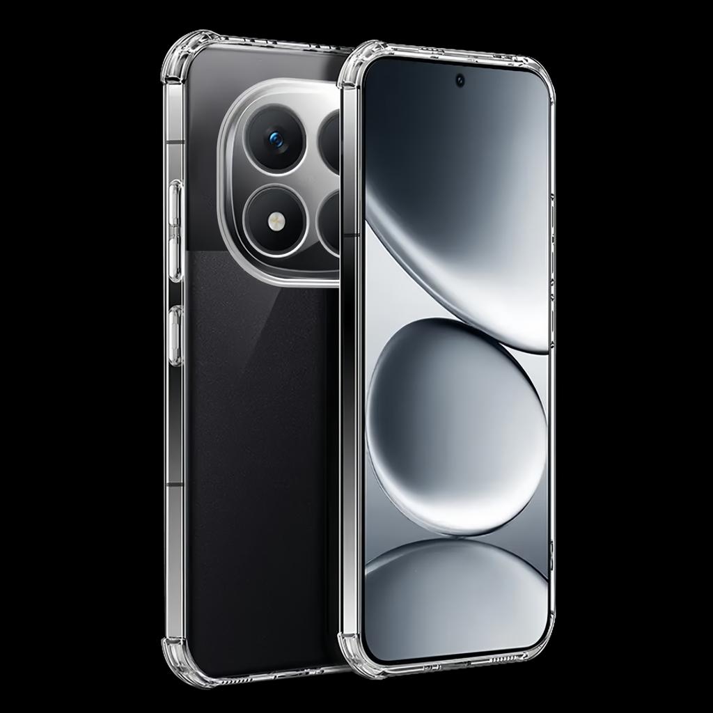 Transparent TPU Shockproof Protection Phone Case for Redmi Note15 4G/5G / Note15 Pro 4G/5G Note15 Pro Plus - Clear