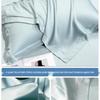 Set di Due Federe in Seta Tencel - Colore Unito per Uso Domestico o in Dormitorio