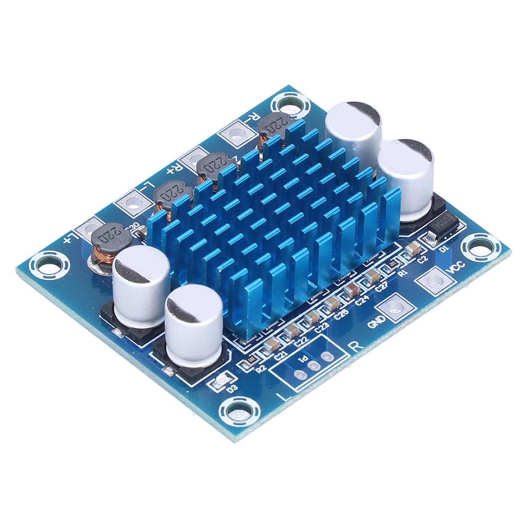 Digital Amplifier Board Digital Dual Channel Audio Power Amplifier Board 30W DC8‑26V
