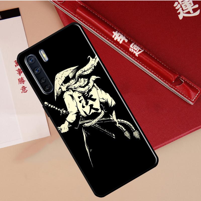 

Japanese Samurai Art Case For Oppo A40 A78 A54 A74 A94 A17 A57 A77 A76 A16 A96 A18 A60 A80 A38 A58 A98 A15 A5 Pro OPPO A76