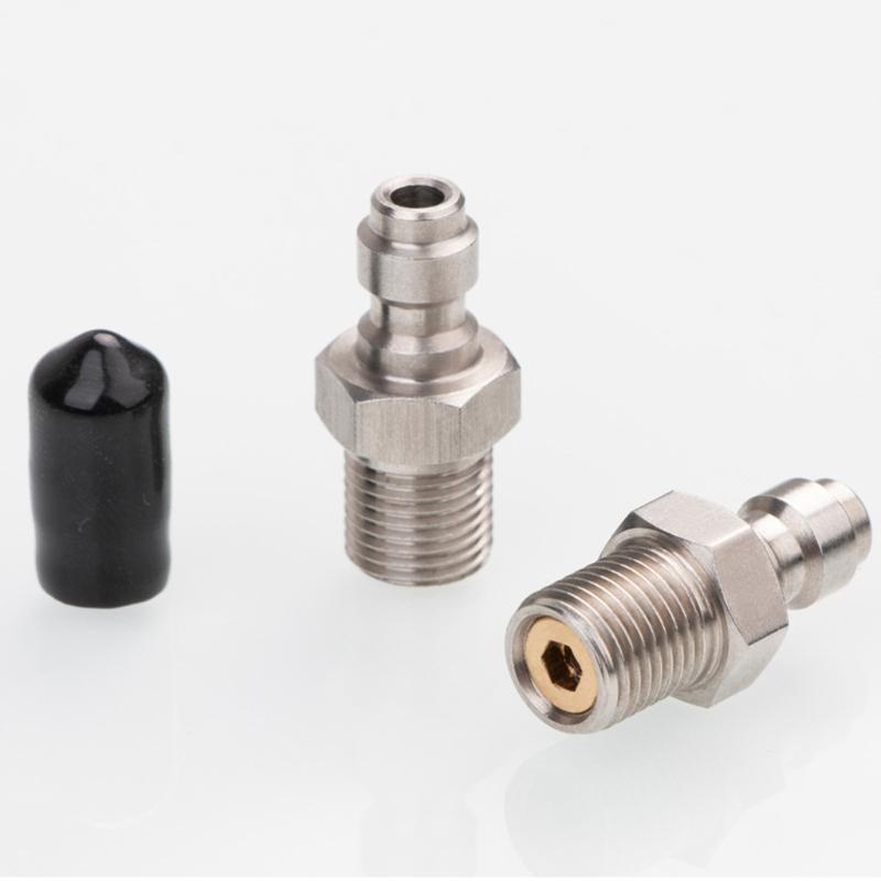 M10x1/ 1/8NPT/ 1/8BSP Außengewinde Schnellkupplungsventile 8mm Gewinde Schnellkupplungsfitting Für Hochdruckpumpen 1-Wege-Ventile