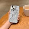 Graceful Minimalist Equestrian Horse Pencil Line Art Sketch Film Aesthetic Protective Shockproof Bumper Case For iPhone 14 15 16 Pro Max Plus