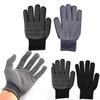 2Pcs Professional Heat Resistant Glove Hair Styling Tool For Curling Straight Flat Iron Black