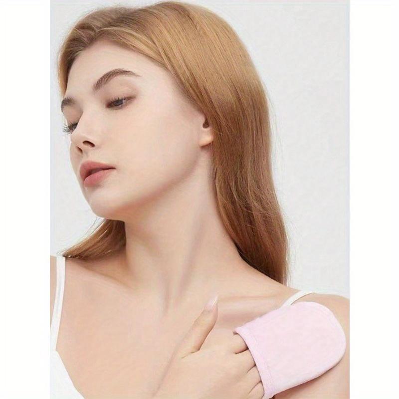 Ladies' Cleansing Makeup Removal Gloves, Water-Based Facial Cleansing Finger Sleeves, Washable Facial Makeup Removal Gloves, Ultra-Fine Microfiber