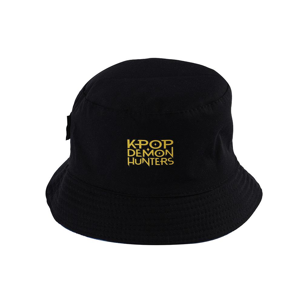 1pz Kpop Demon Hunters Licenza Ufficiale Cappellino da Pescatore Casual Design Interno Trendy Texture Morbida Delicata sulla Pelle Regalo di Compleanno
