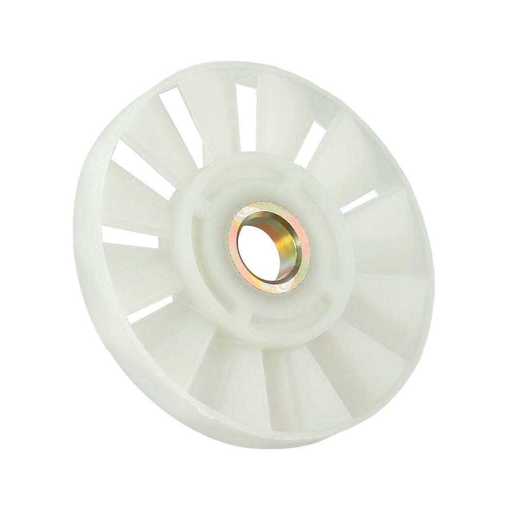 Garden Rotor Fan Blade Electric Pick Rotor Fan Blade 12 Blades For Trimming Machine Outer Diameter 80mm Plastic