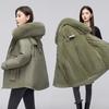 Short Pie Overcomes Women's Winter New Down Cotton Clothes Thickened and Fleece Large Size Warm Jacket