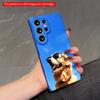 2DFlat Samsung Phone Case Sunglasses Dog Against Blue Sky Phone Case Applicable To Galaxy S23 S24 S25ULTRA S26 A12 A14 A15 A16 A54 A55