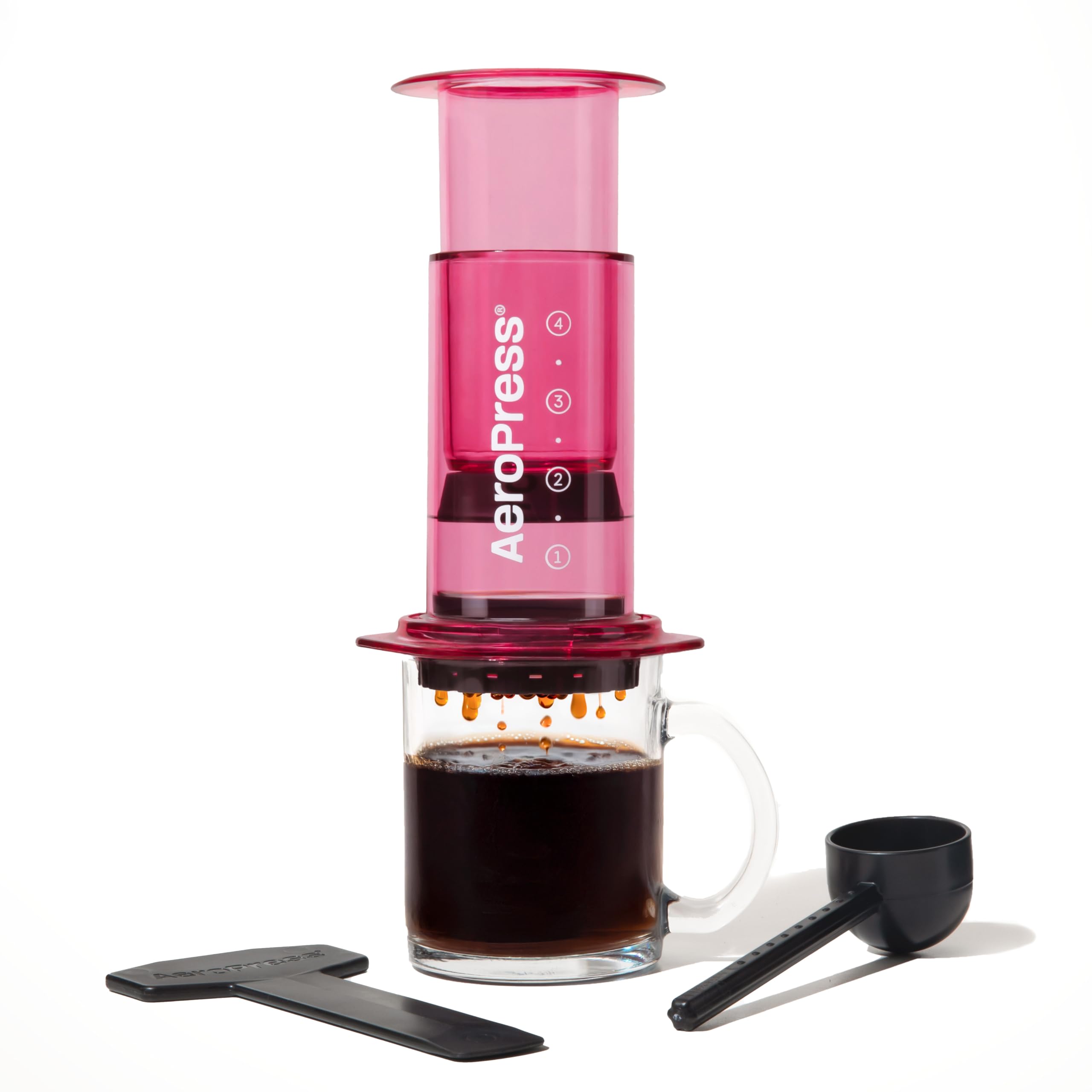 

AeroPress Основной Розовый Кофе с Французским Ледяным Давлением Экстракции (АэроПресс) Блок, Производитель, Фильтр, Пресс, Эспрессо, Кофе, Небьющийся, розовый