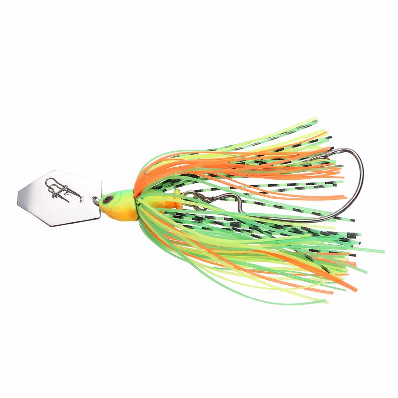 Angelköder Köder Versorgung 17g Chatterbait Blade Gummirock Bart Weich Angelköder Köder Versorgung 17g Chatterbait Blade Gummirock Bart Weich