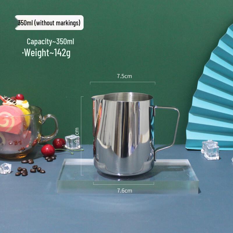 TLXT Stainless Steel Latte Art Milk Frothing Pitcher