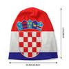 Custom Flag Of Croatia Beanie Cap Unisex Winter Warm Bonnet Homme Knit Hats Fashion Outdoor Skullies Beanies Hats For Unisex Women