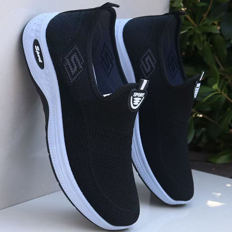 Summer mesh shoes breathable thin casual shoes sports shoes soft-soled walking shoes