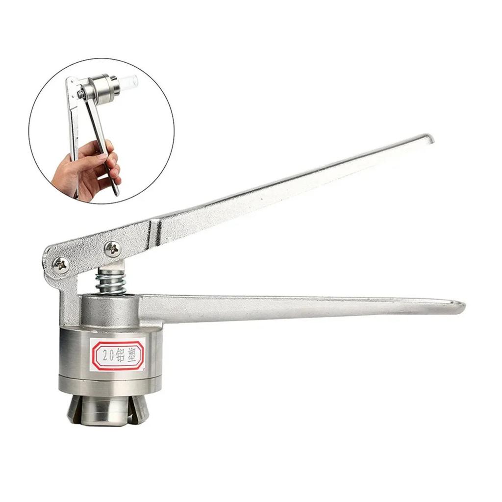 20mm FLIP-OFF Vial Crimper Manual Sealer, Crimper Medical, Narzędzie do zaciskania nakrętek do butelek, Ręczna maszyna do zamykania