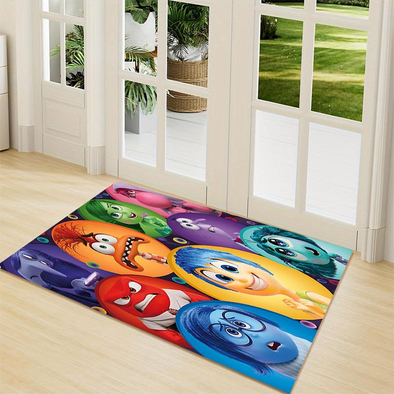 Inside Out Emotions Carpet Rug Soft Washable Anti Slip Home Living Room Sofa Mats Personalized Christmas Rug