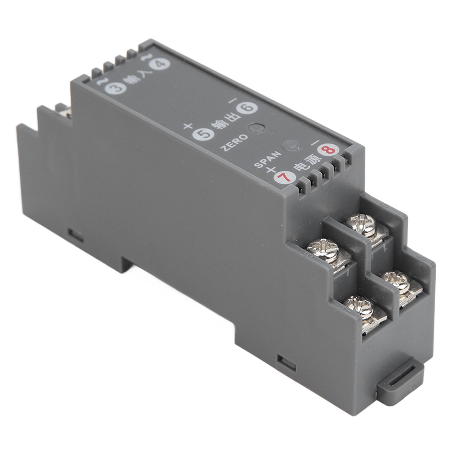 

AC Current Transmitter 1 in 1 Out Signal Isolation Conversion Power Distribution Control Appliances DC24V 4‑20mA